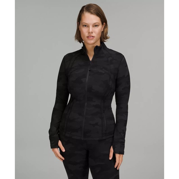 Lululemon Jackets & Blazers - Lululemon Define Jacket Heritage 365 Camo Deep Coal Multi Gray Black Size 10